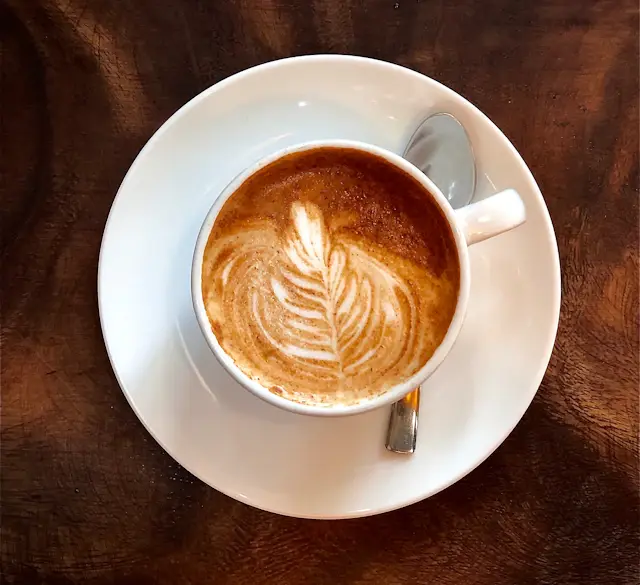 Taza de capuchino